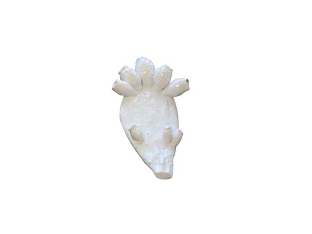 Pala fico d'india bianca 15x10cm