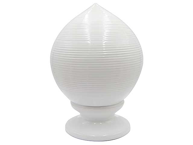 Pumo grande 27cm bianco $