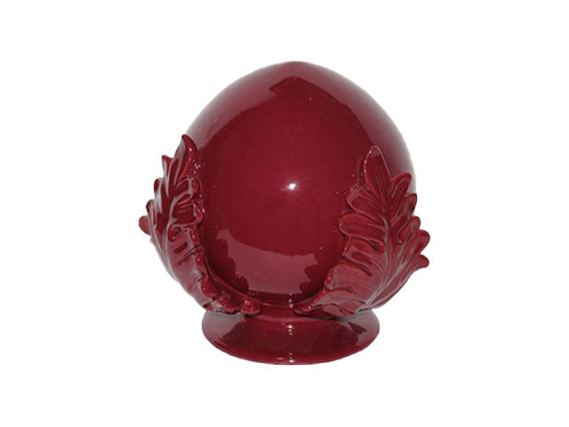 Pomo 10cm bordeaux pigna03bo $