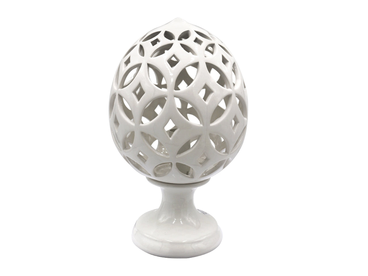 Lampada 27cm bianco