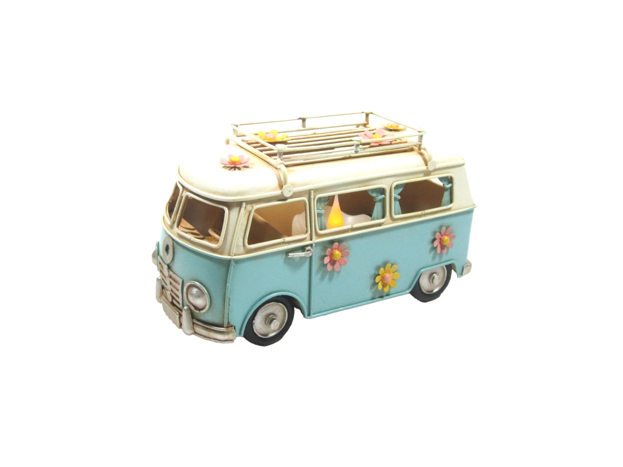 Bus portacandela 20x9x11cm