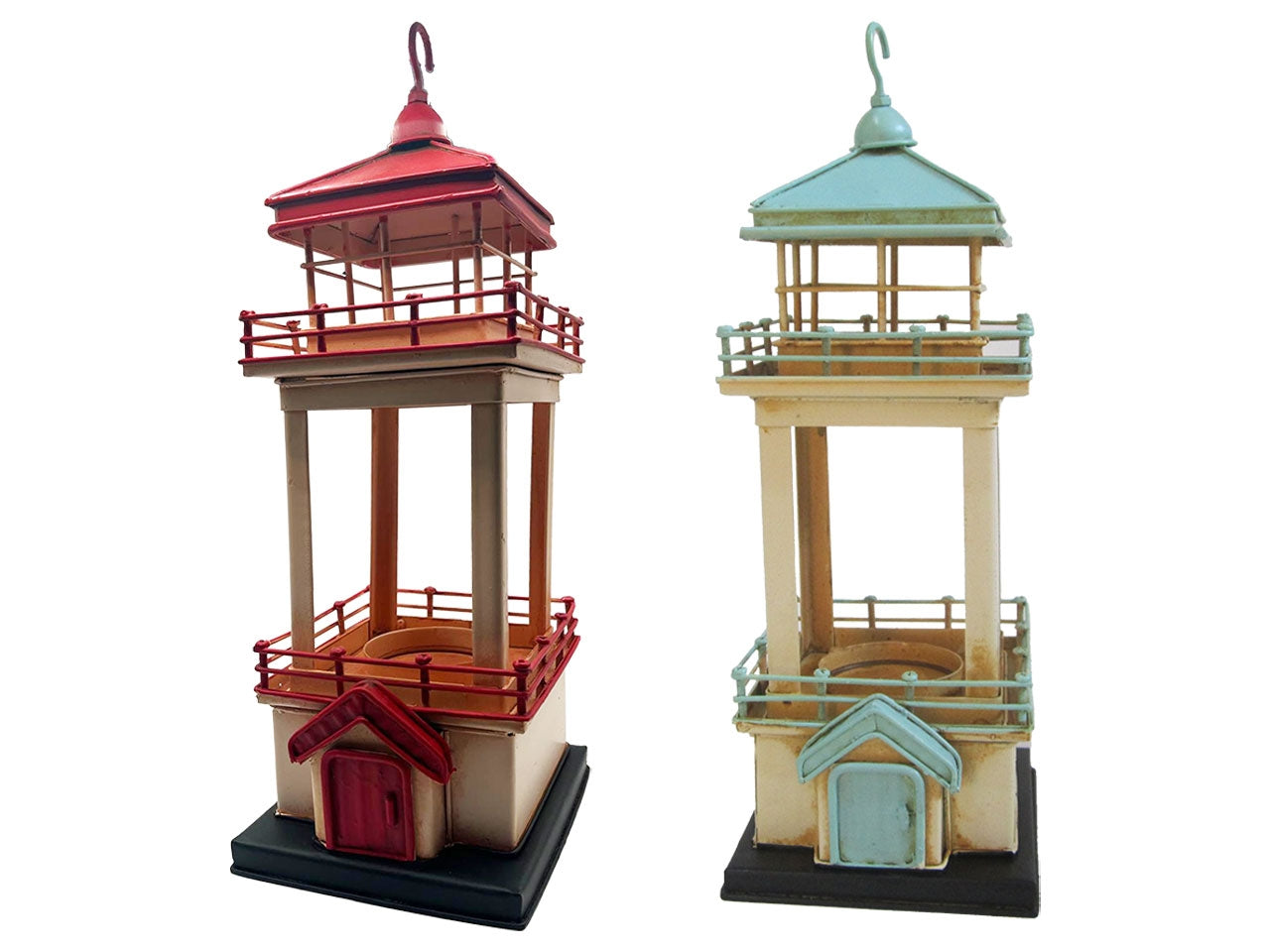 Faro portacandela 11,5x10,5x28,5cm