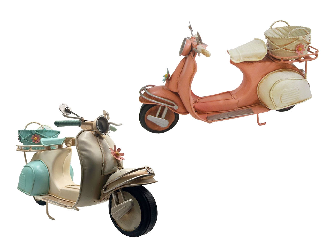 Moto portacandela 28,5x12,5x17cm