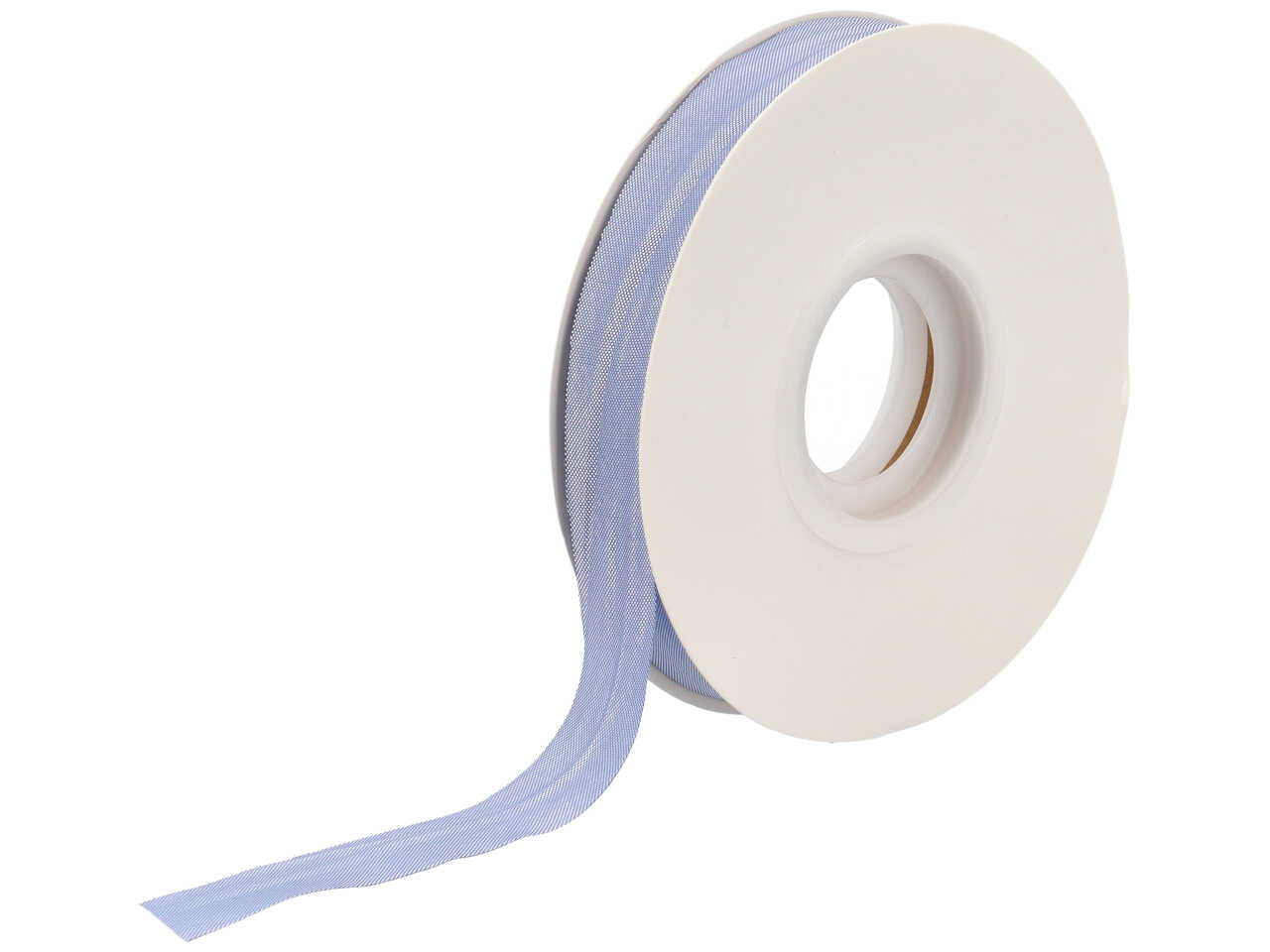 Satin arricciato celeste 15mmx50m