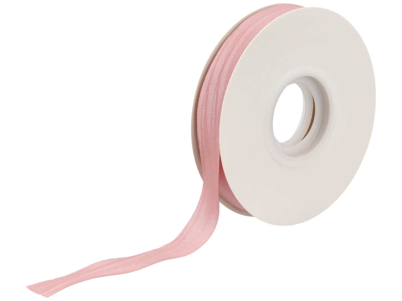 Satin arricciato rosa antico 15mmx50m