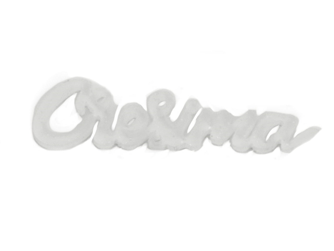 Applicazione cresima 4,4x1,3cm 12 pezzi