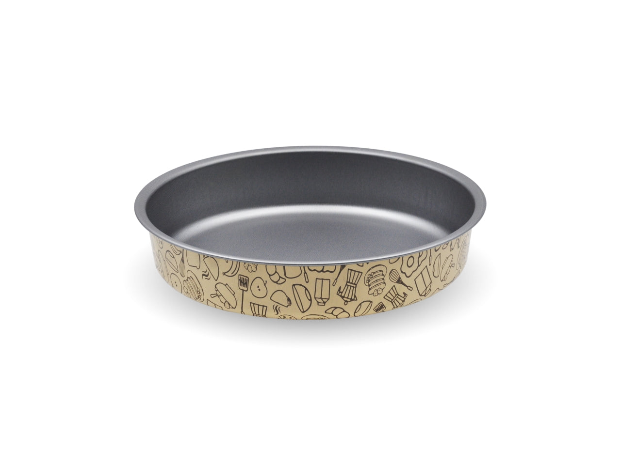 Tortiera conica da 18cm in alluminio per friggitrice ad aria in 3 colori assortiti, Dolce & Salato - Accademia Mugnano