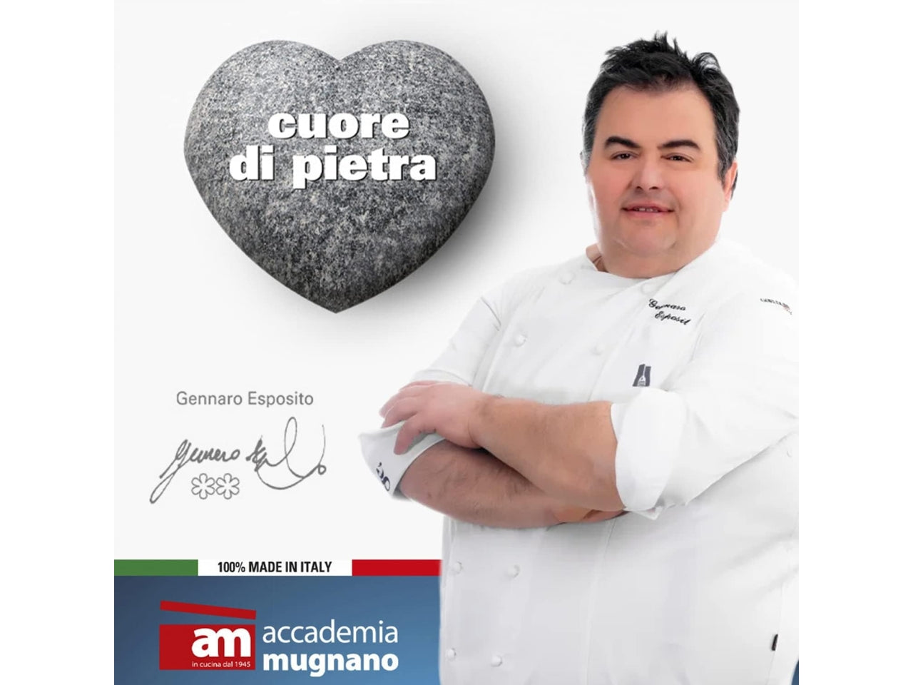 Cuore di pietra padella 16cm per induzione