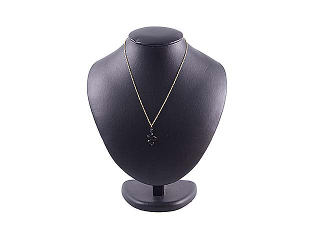 Collana c/serpente verde io05443n