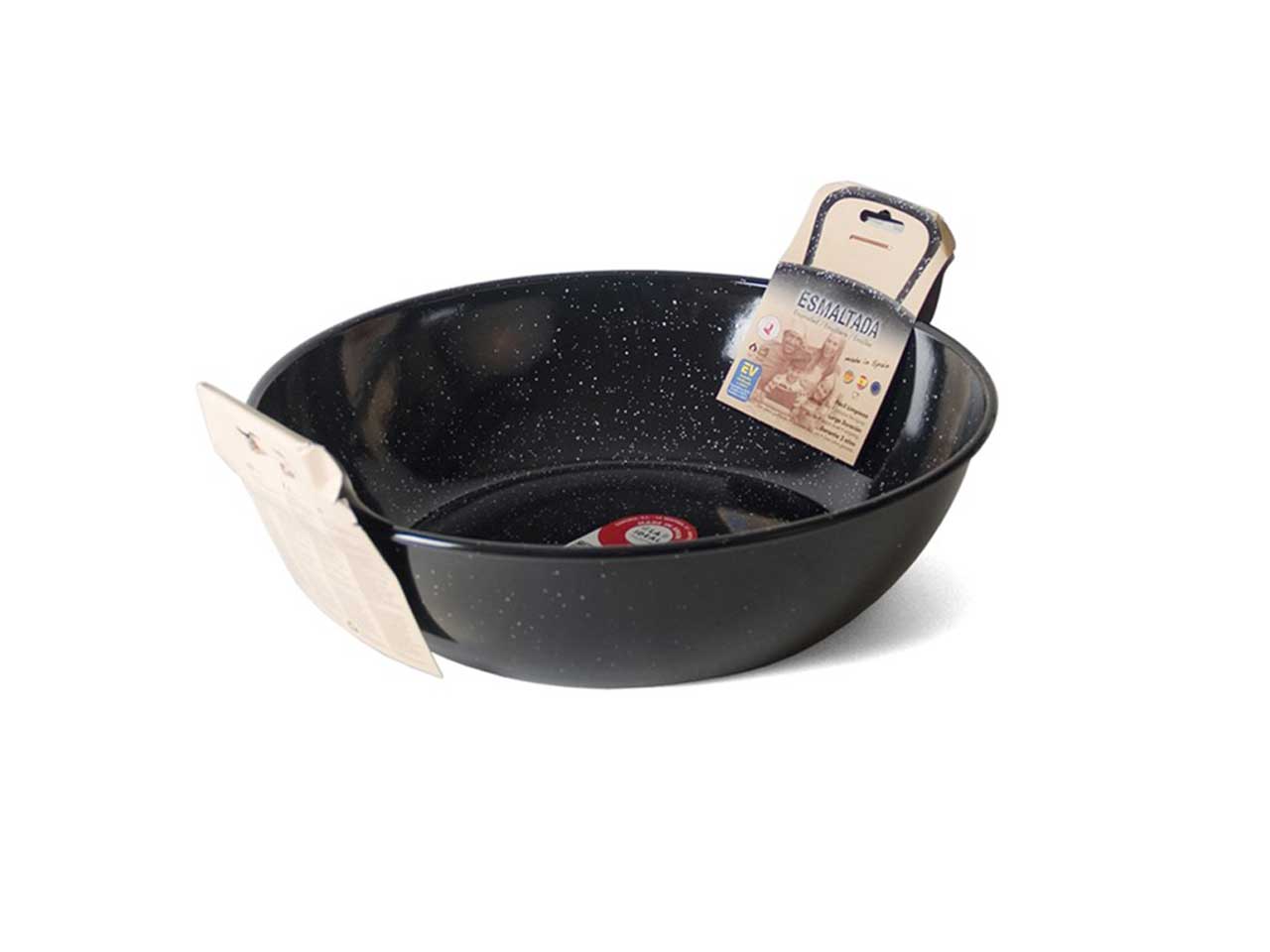 Honda padella smaltata con maniglie 32cm 5,3l