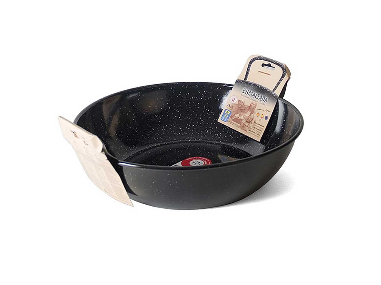 Honda padella smaltata con maniglie 40cm 9.4l