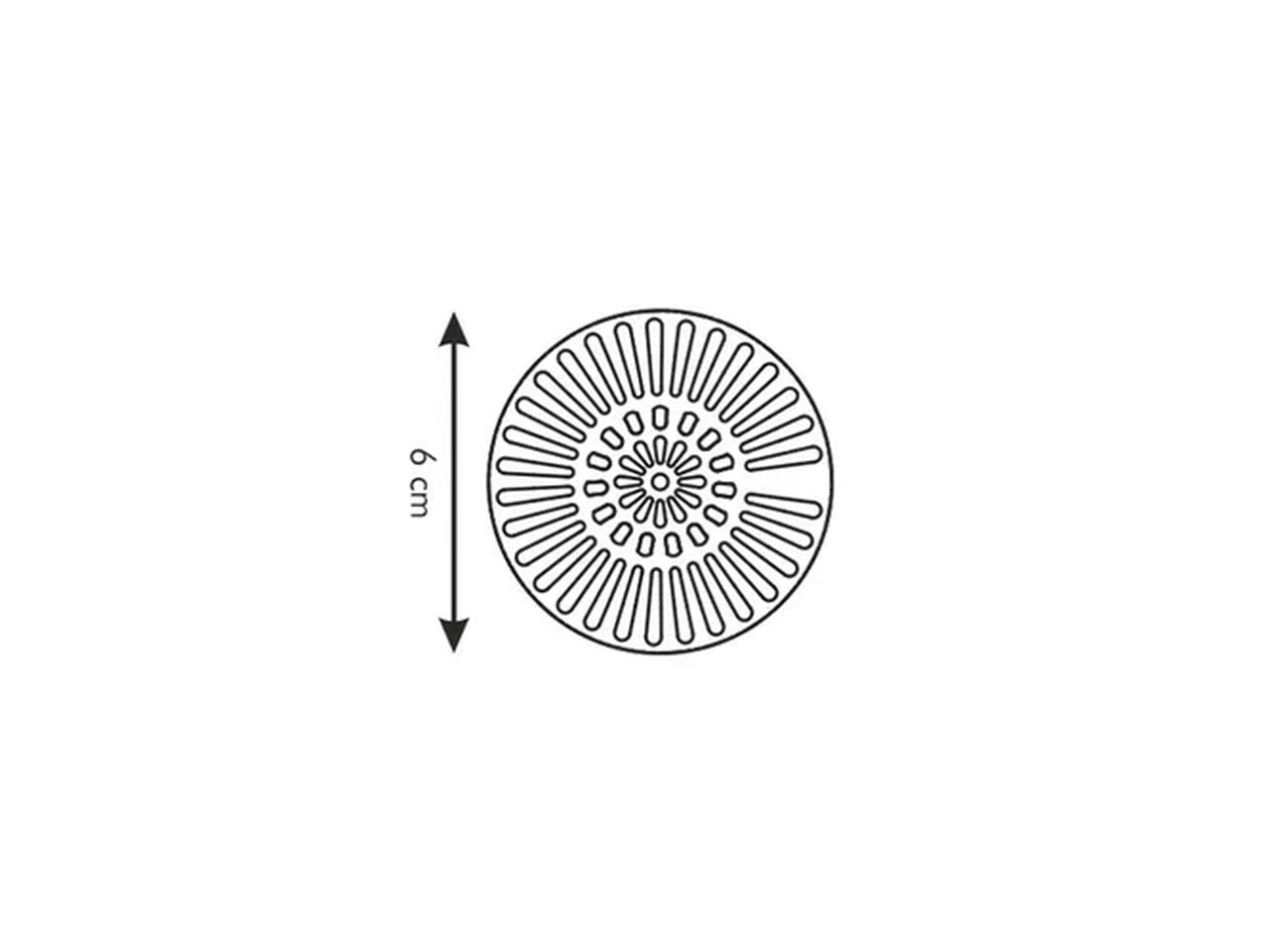 Filtro lavello in plastica 6 cm Tescoma Presto