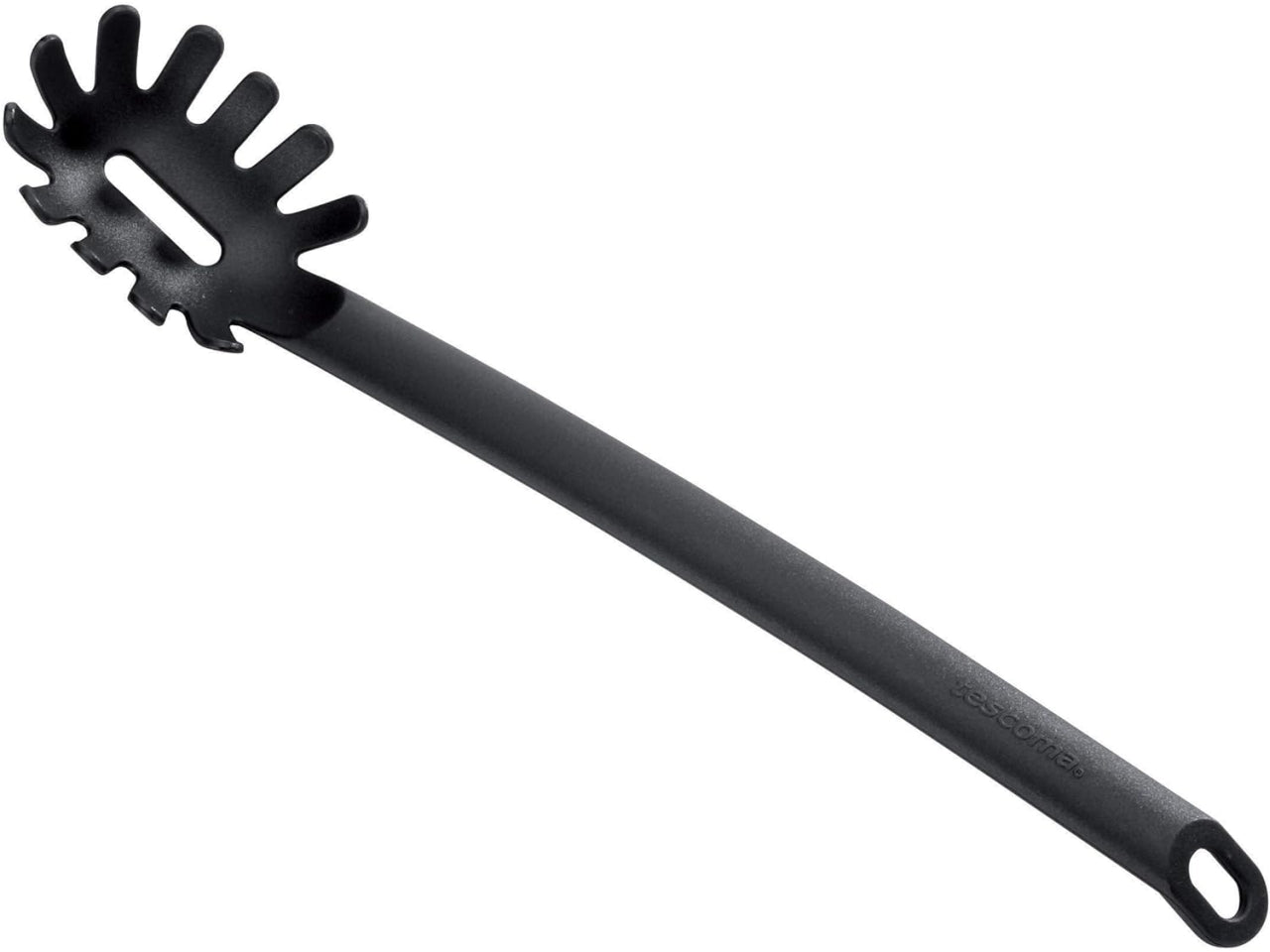 Mestolo servispaghetti in nylon nero 32 cm Tescoma Space
