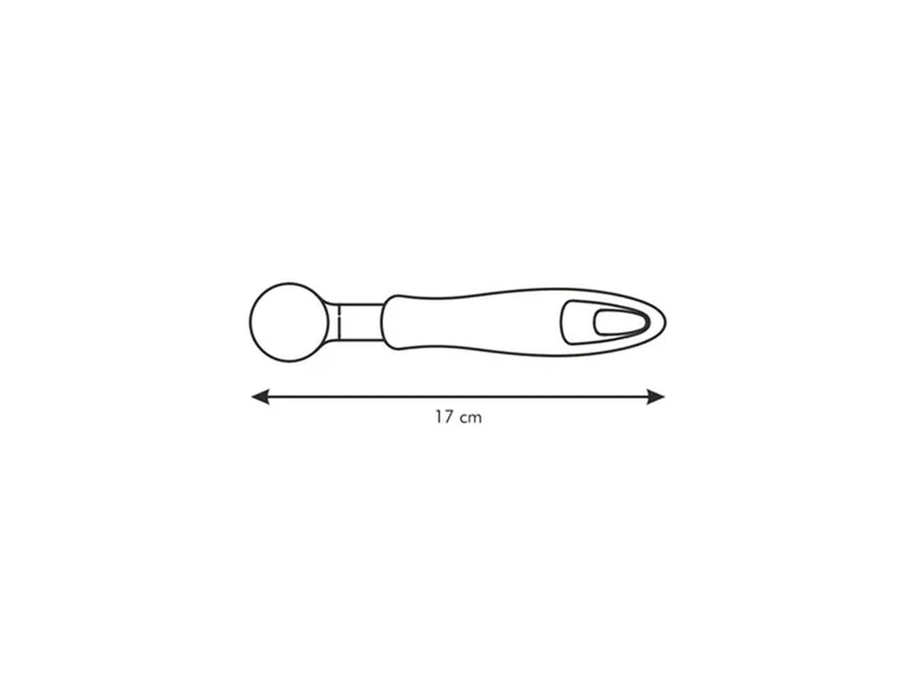 Scavino melone 17 cm Tescoma Presto