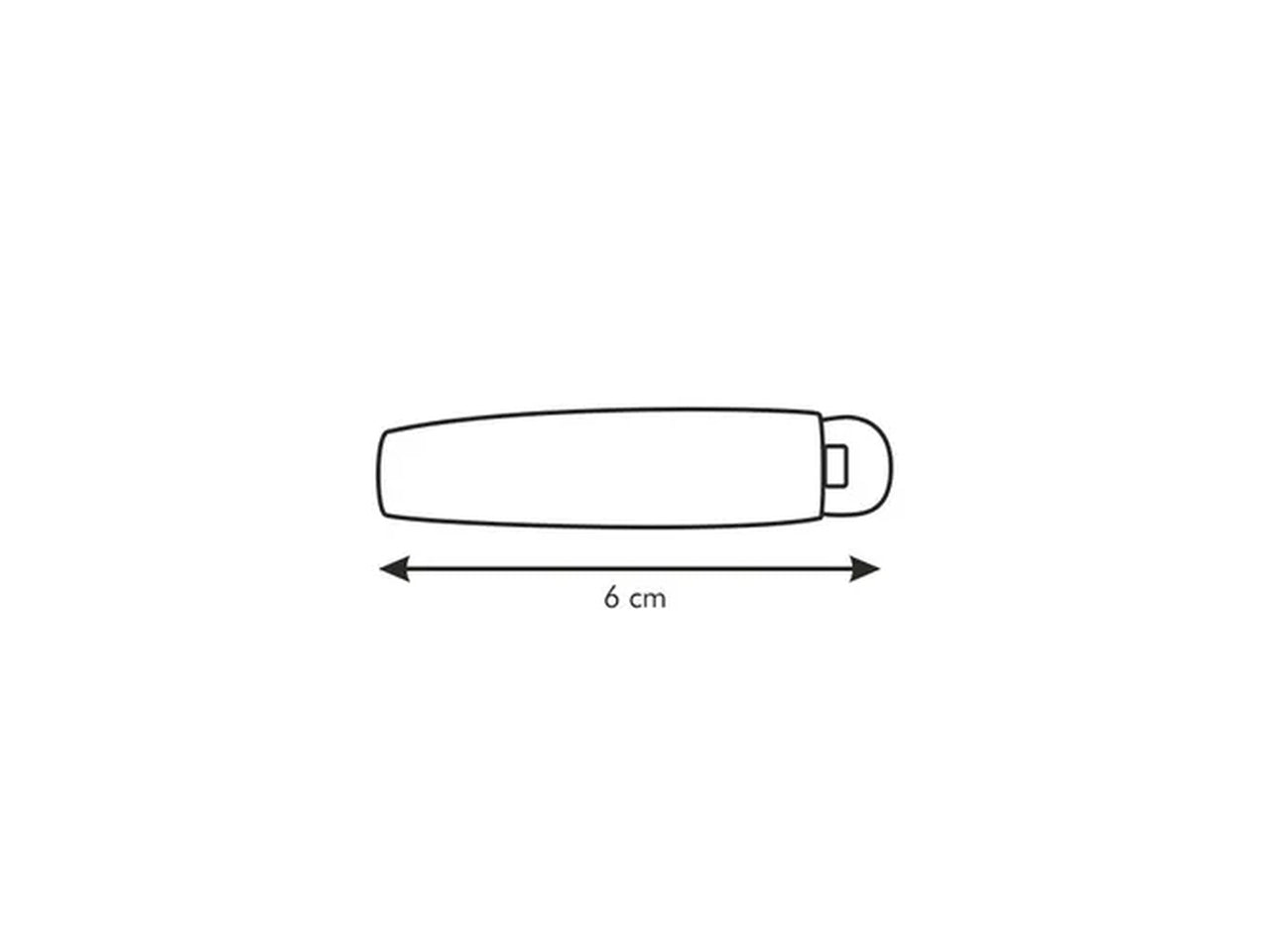 Clip per Sacchetti 6 cm Tescoma - Confezione da 6