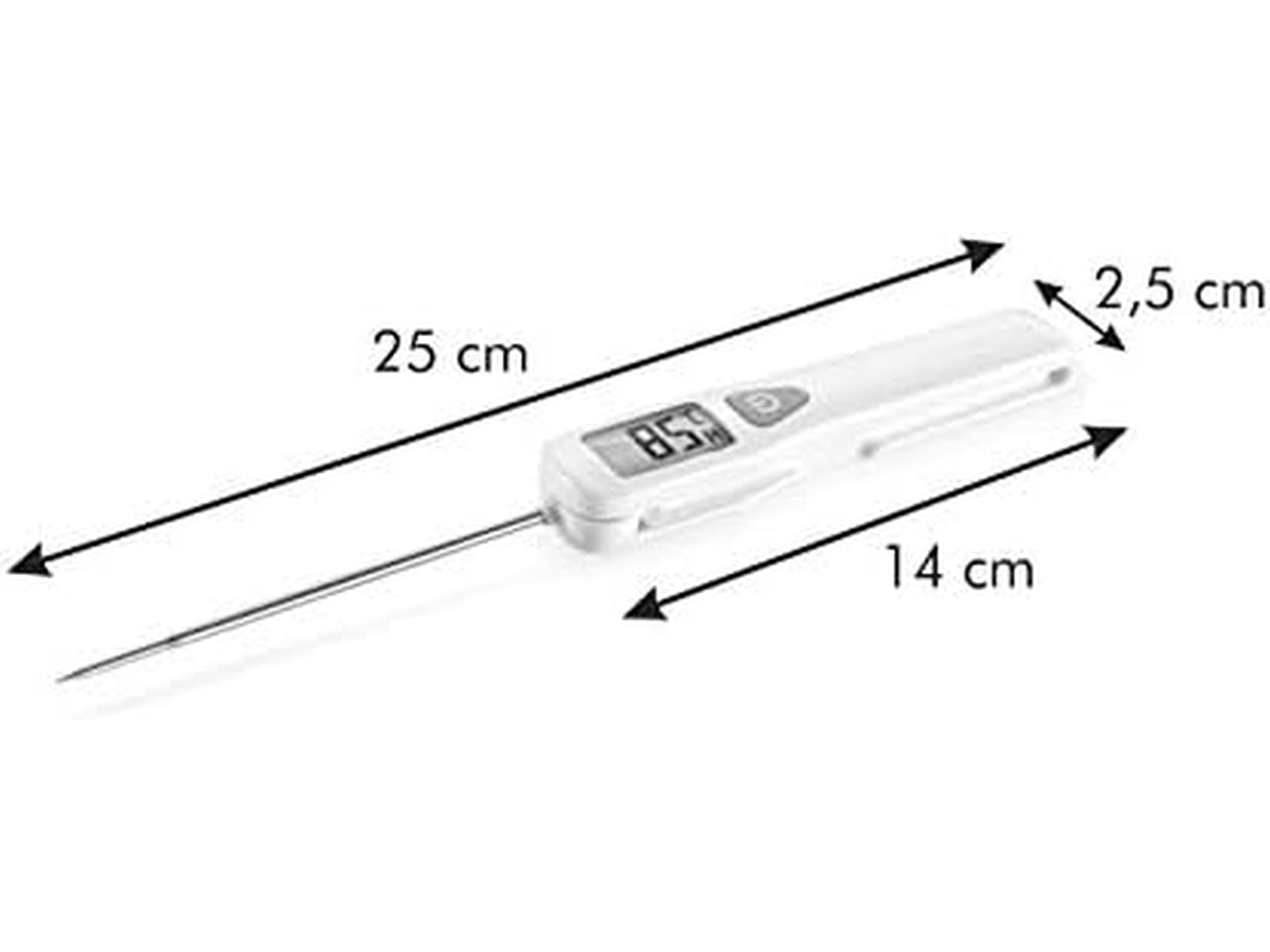 Termometro digitale da cucina Tescoma Accura in acciaio inox 25 cm