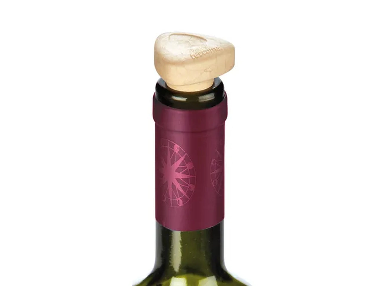 Tappo vino sughero sintetico 2 pezzi Tescoma Presto