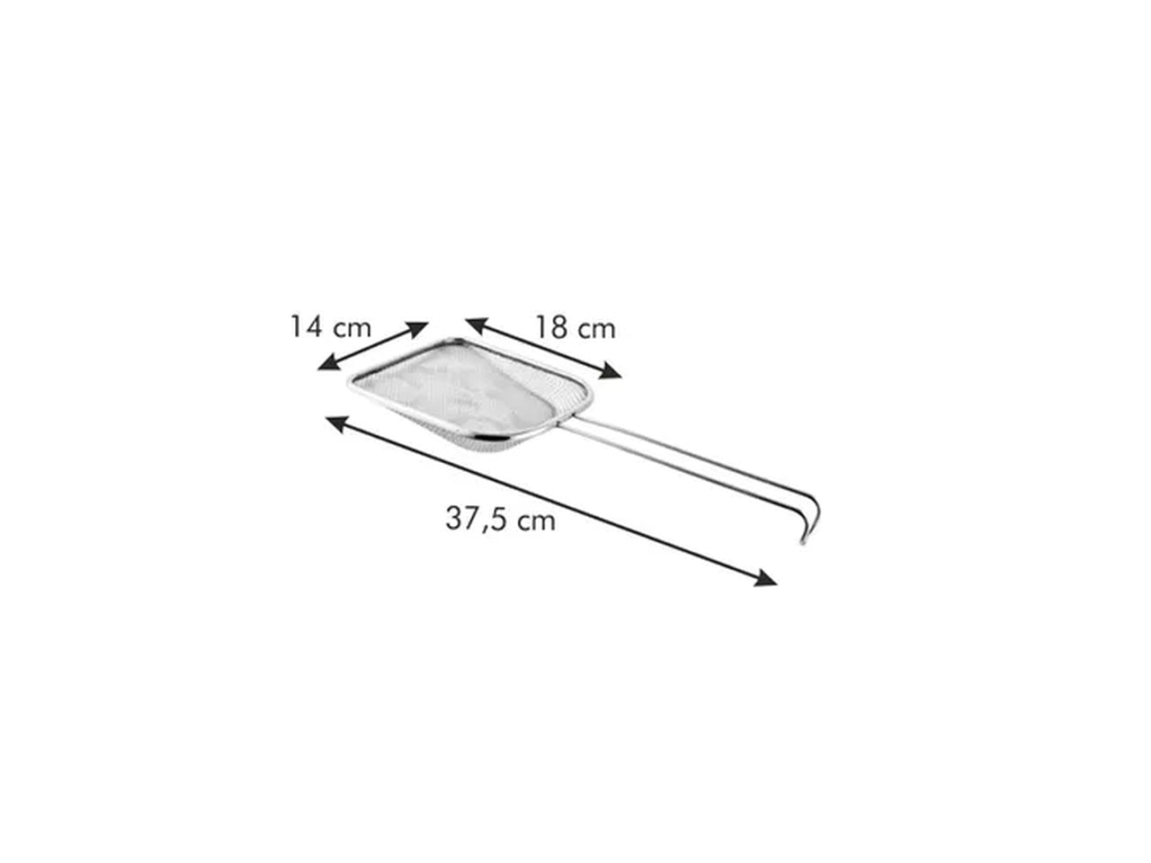 Paletta scolatuttto in acciaio inox 375 cm Tescoma Grandchef