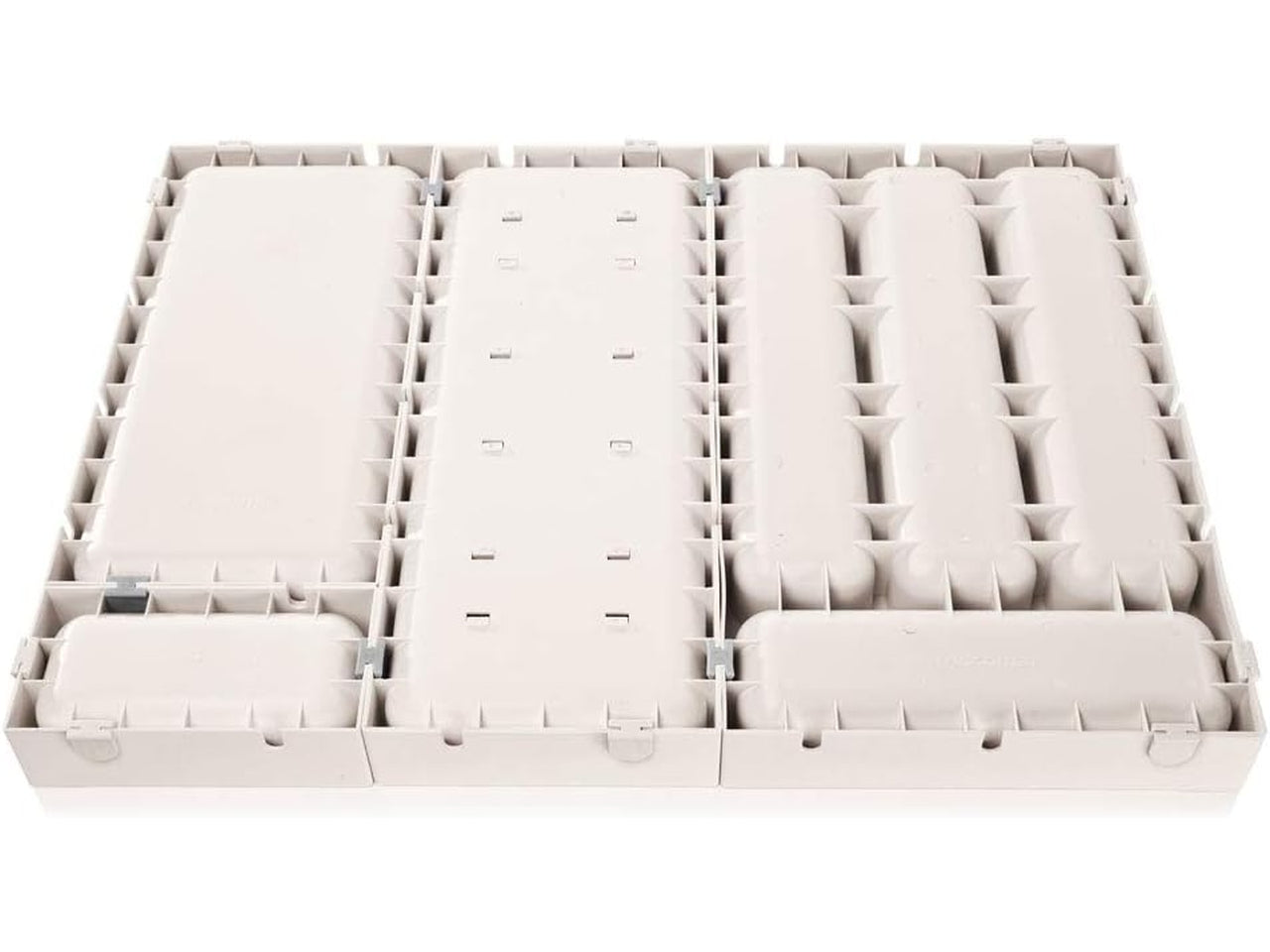 Porta utensili Tescoma Flexispace bianco in plastica 37x14,8 cm