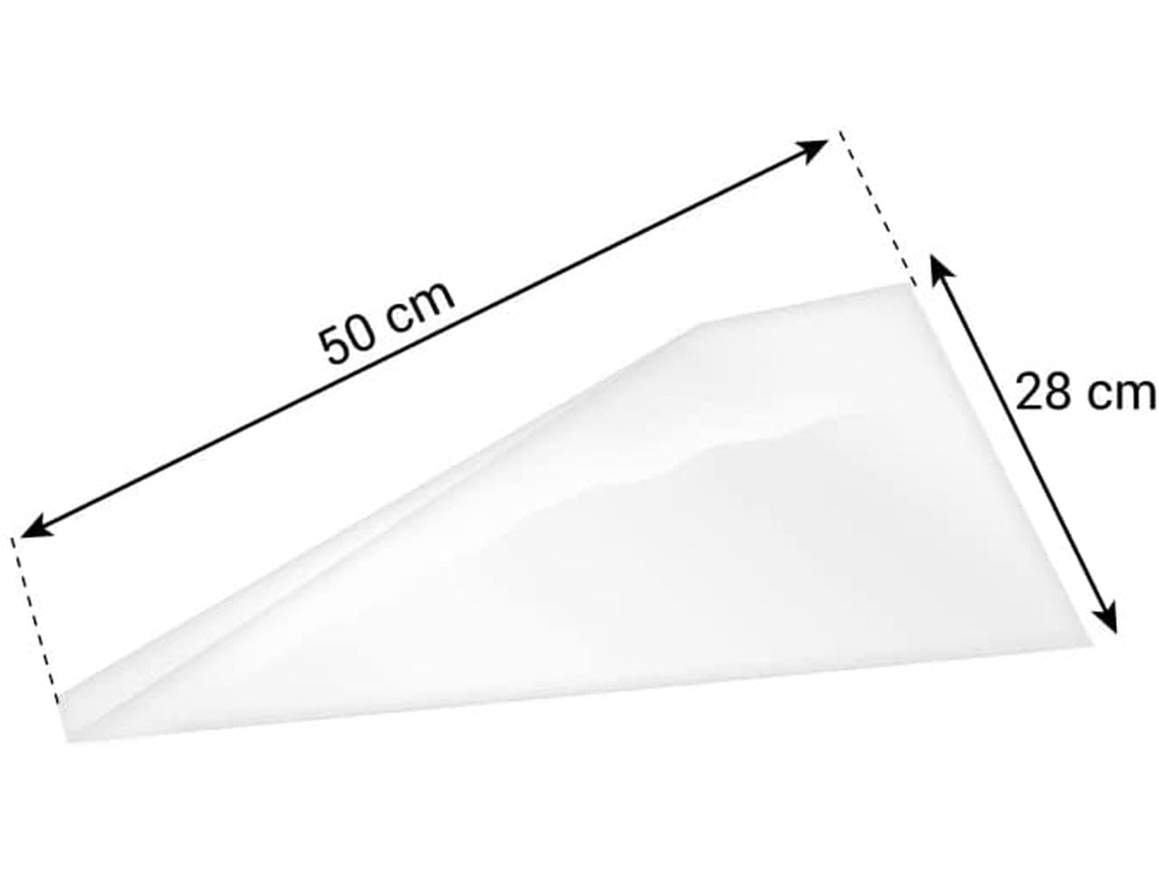 Sac à poche confezione da 10 pezzi 50cm Tescoma Delicia