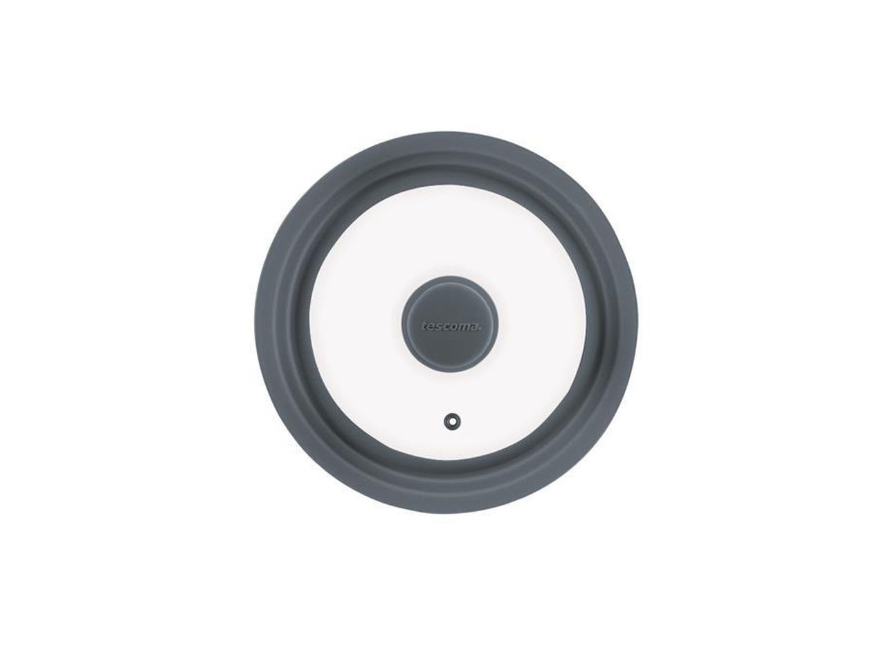 Coperchio in vetro e silicone per padelle adattabile 20-22-24 cm Tescoma Unicover