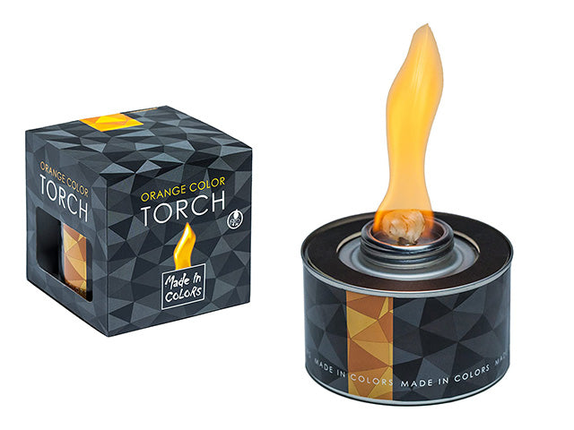 Torcia da giardino color arancio 300ml