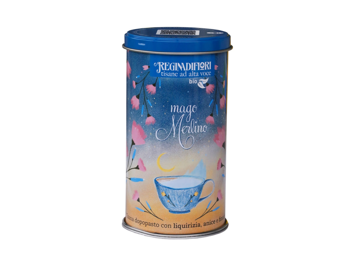 Tisana in lattina regalo 12 filtri mago merlino bio