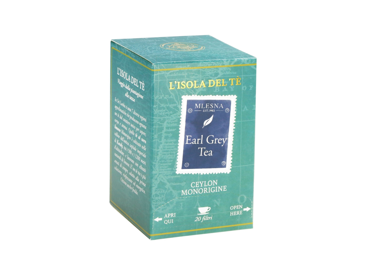 Te' earl grey monorigine l'isola del tea