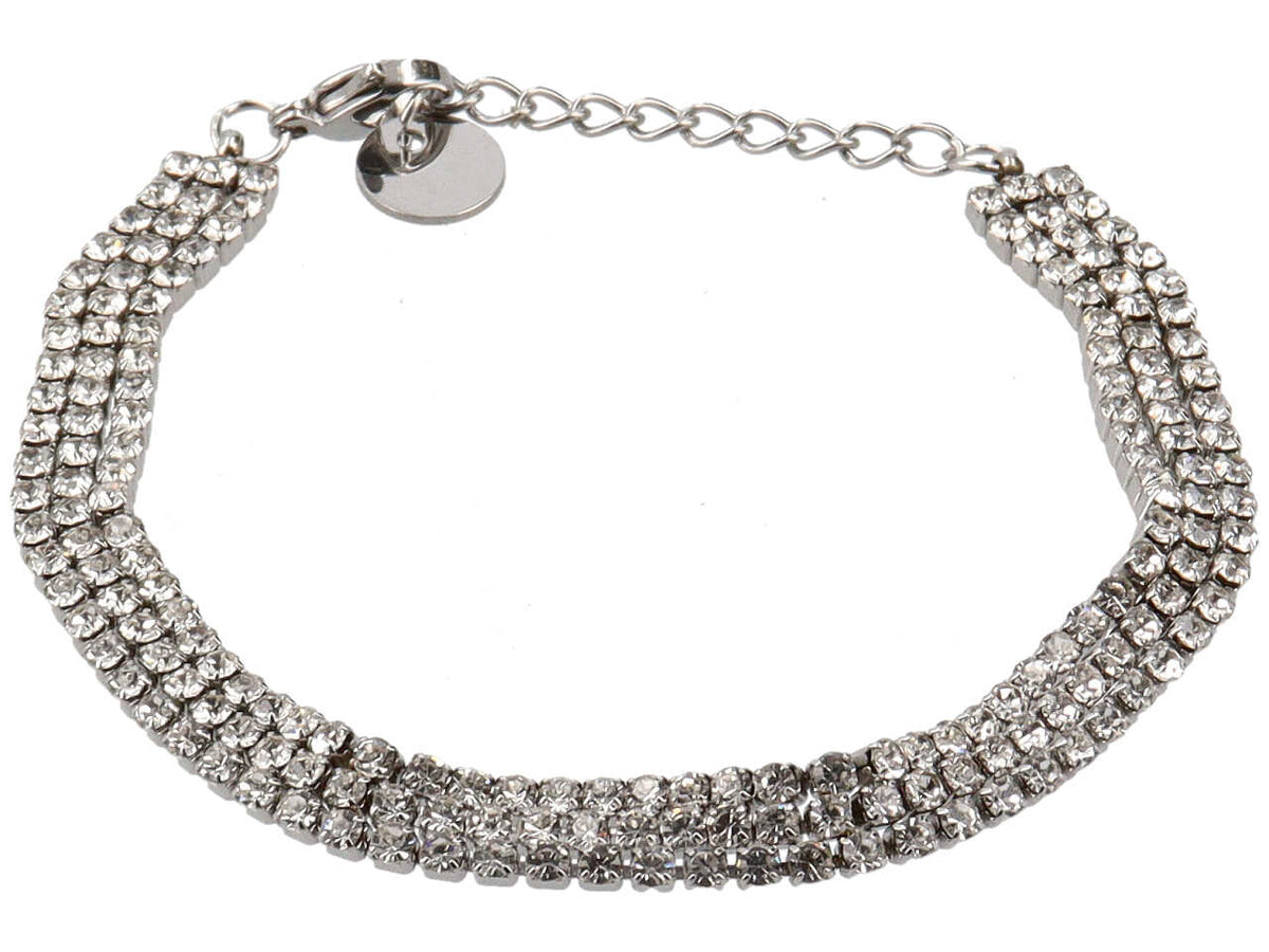 Bracciale tennis 3 fili