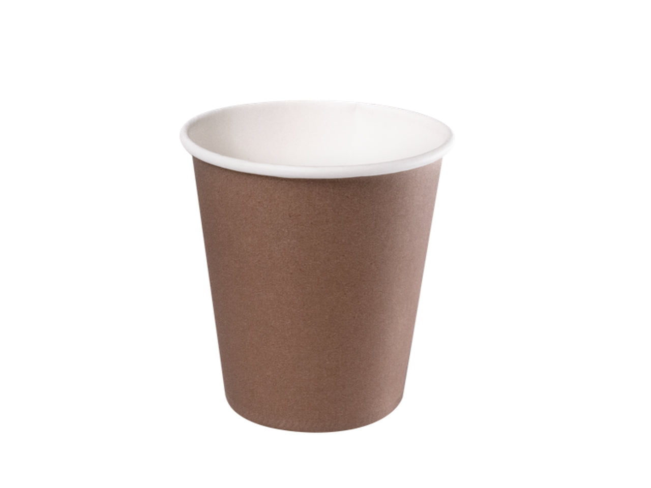 Bicchieri da 200ml in cartoncino colore avana - la confezione contiene 50 bicchieri