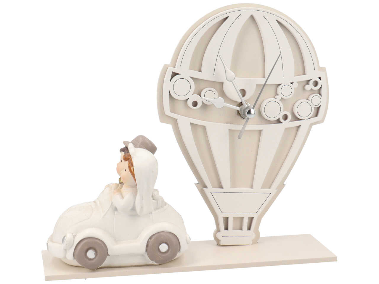 Orologio mongolfiera sposi mezzi sabbia