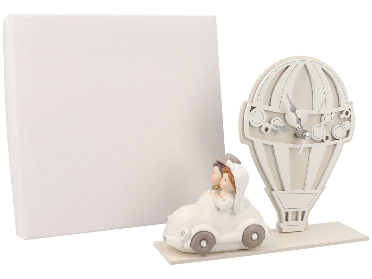 Orologio mongolfiera sposi mezzi sabbia