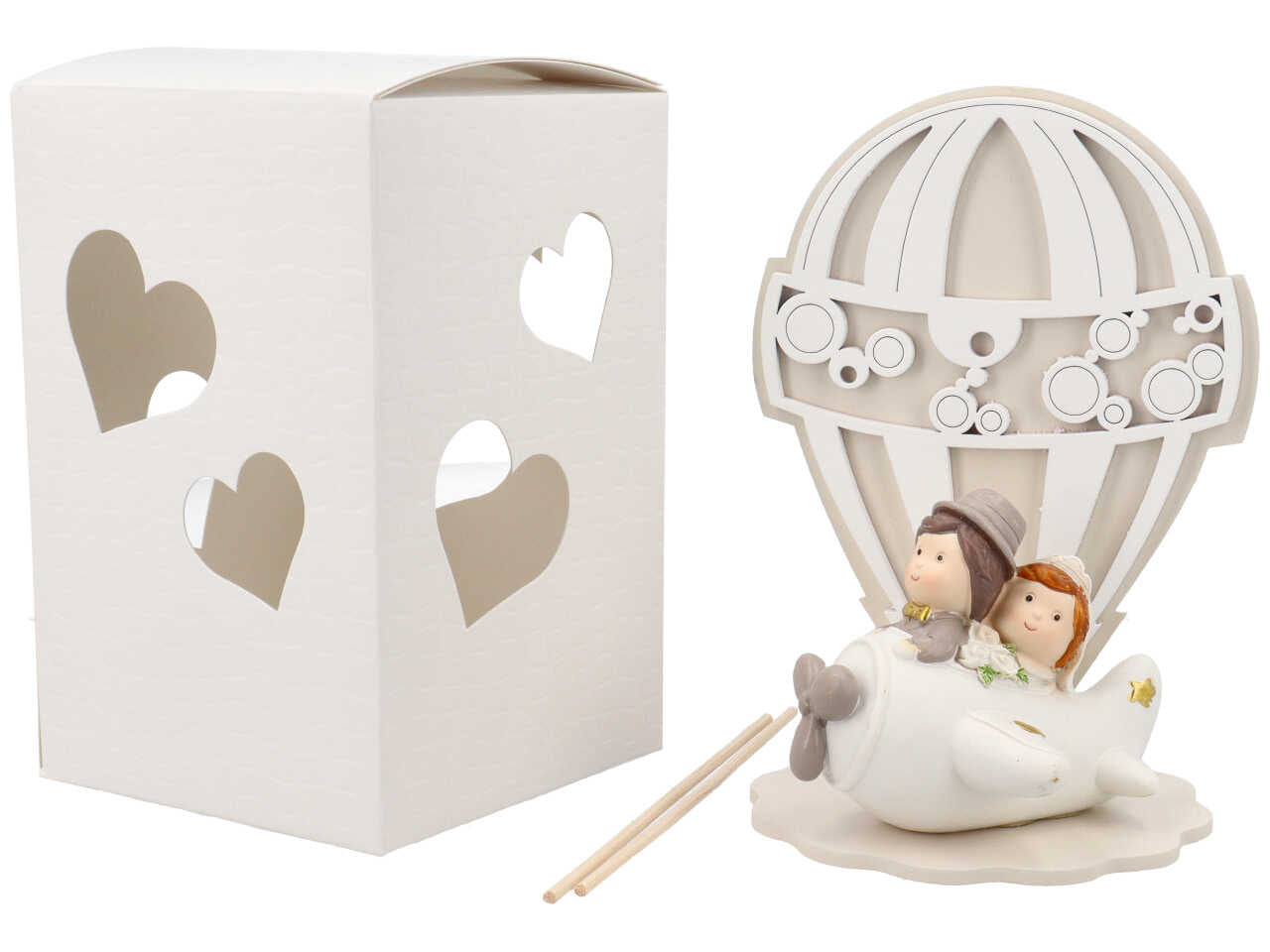 Profumatore mongolfiera grande sposi mezzi sabbia