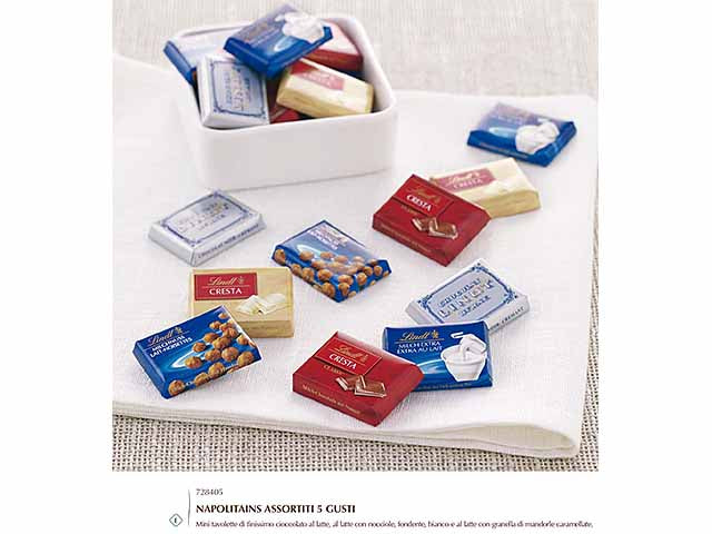 Lindt cioccolatini napolitains assortiti da 500gr
