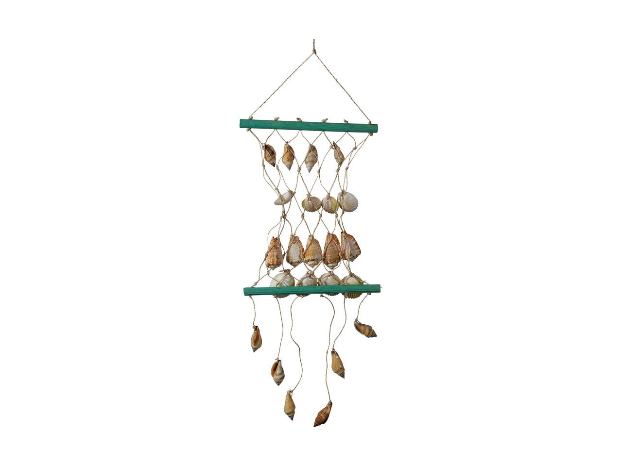 Decorazione con conchiglie 20x46 cm in 3 colori assortiti