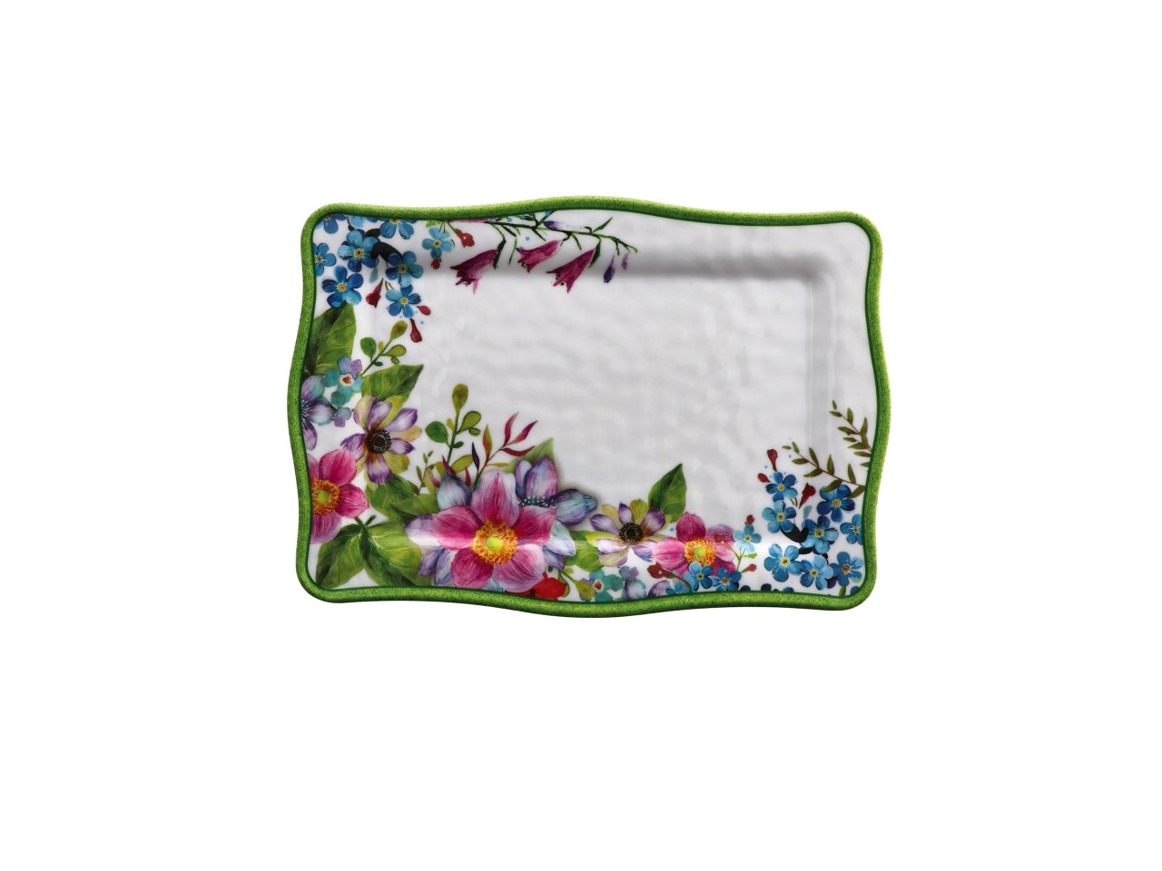 Shia vassoio rettangolare melamina 30x21xh2 cm