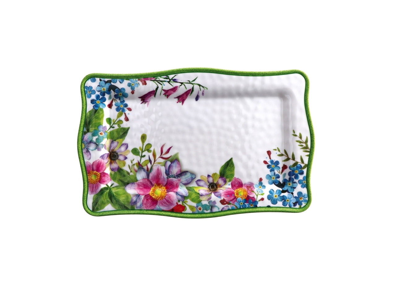 Shia vassoio rettangolare melamina 36x23xh2 cm