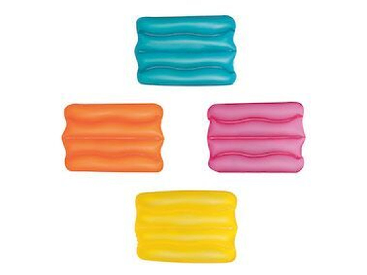 Cuscino gonfiabile 4 assortiti 30x25cm