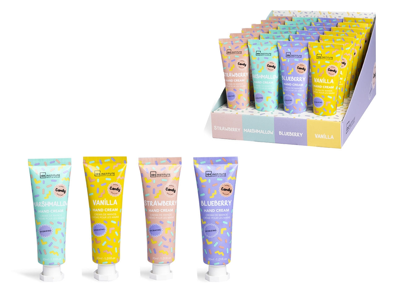 Idc institute candy crema mani 30ml assortita