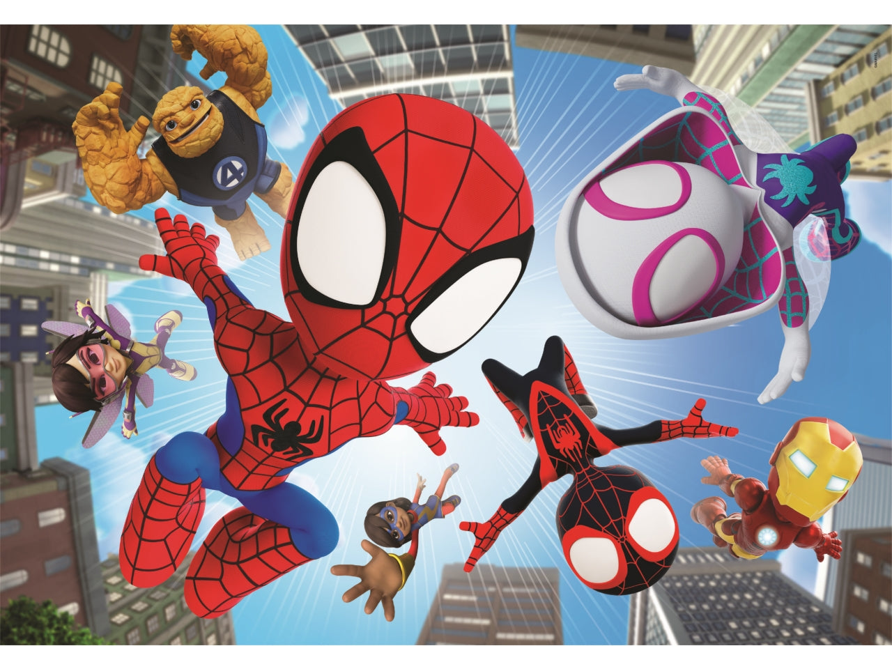 Puzzle da 104 pezzi maxi Spidey