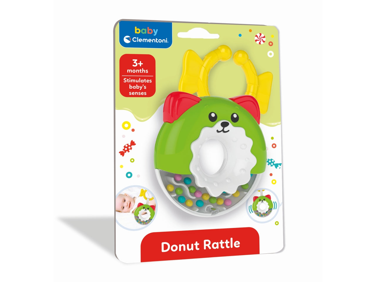 Baby clementoni Donut rattle