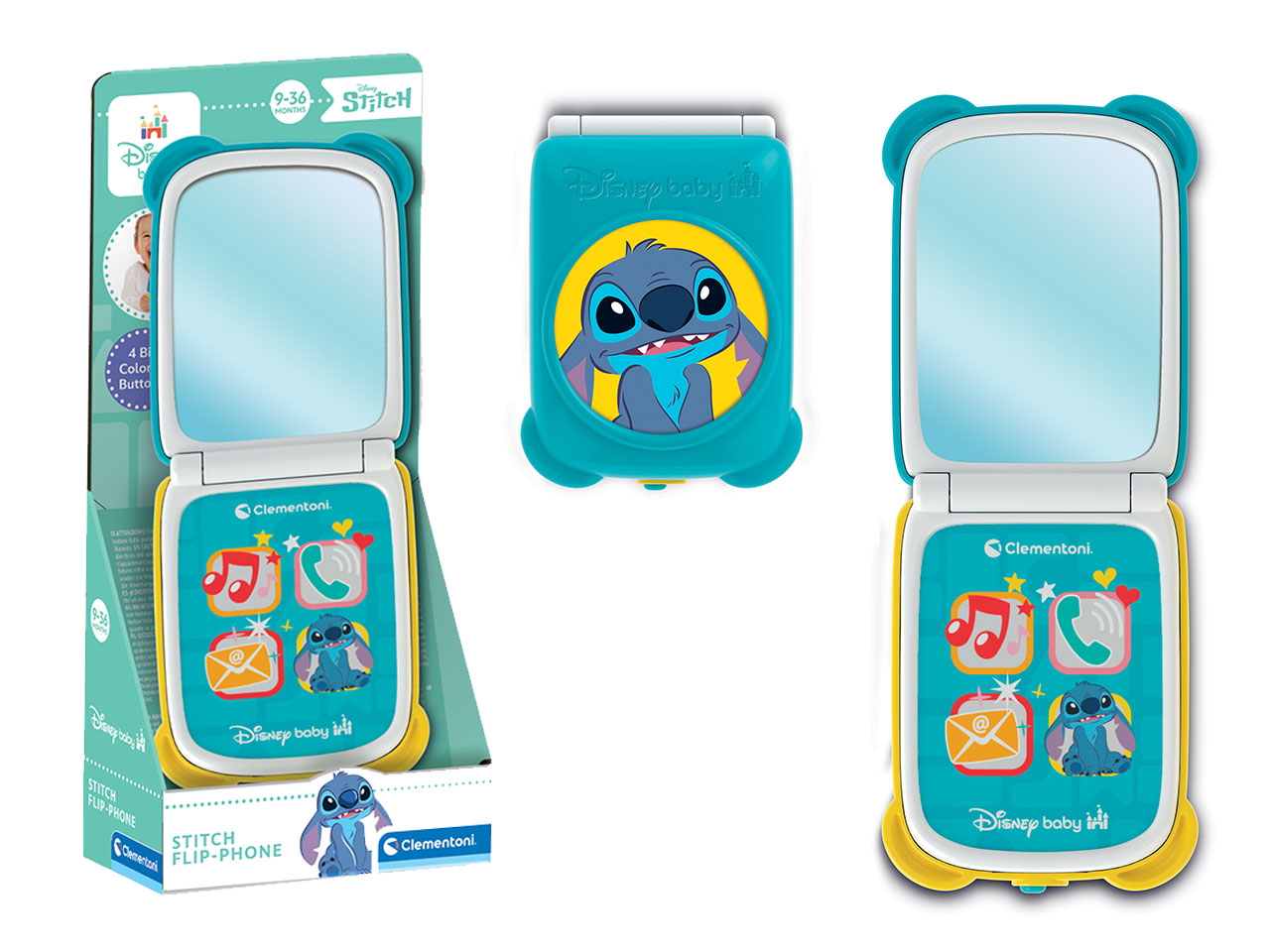 Stitch flip phone