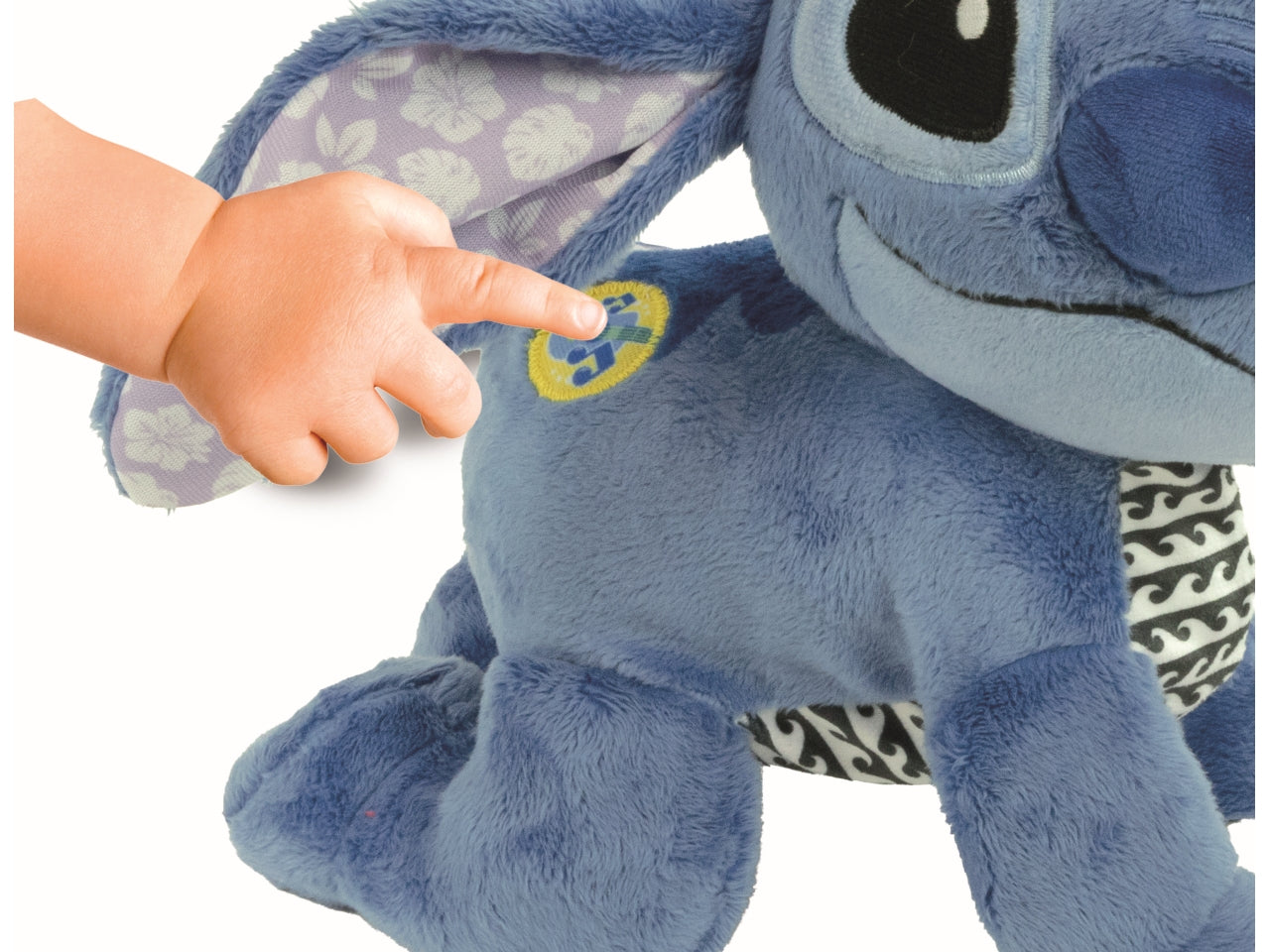 Stitch crawling plush