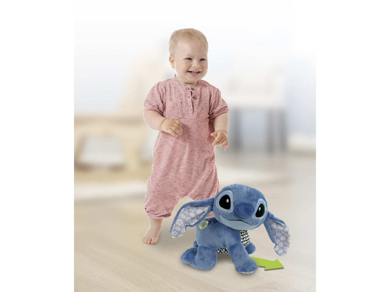 Stitch crawling plush