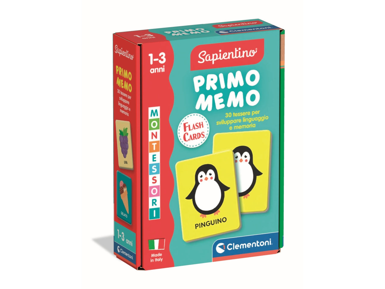 Montessori flashcards baby primo memo