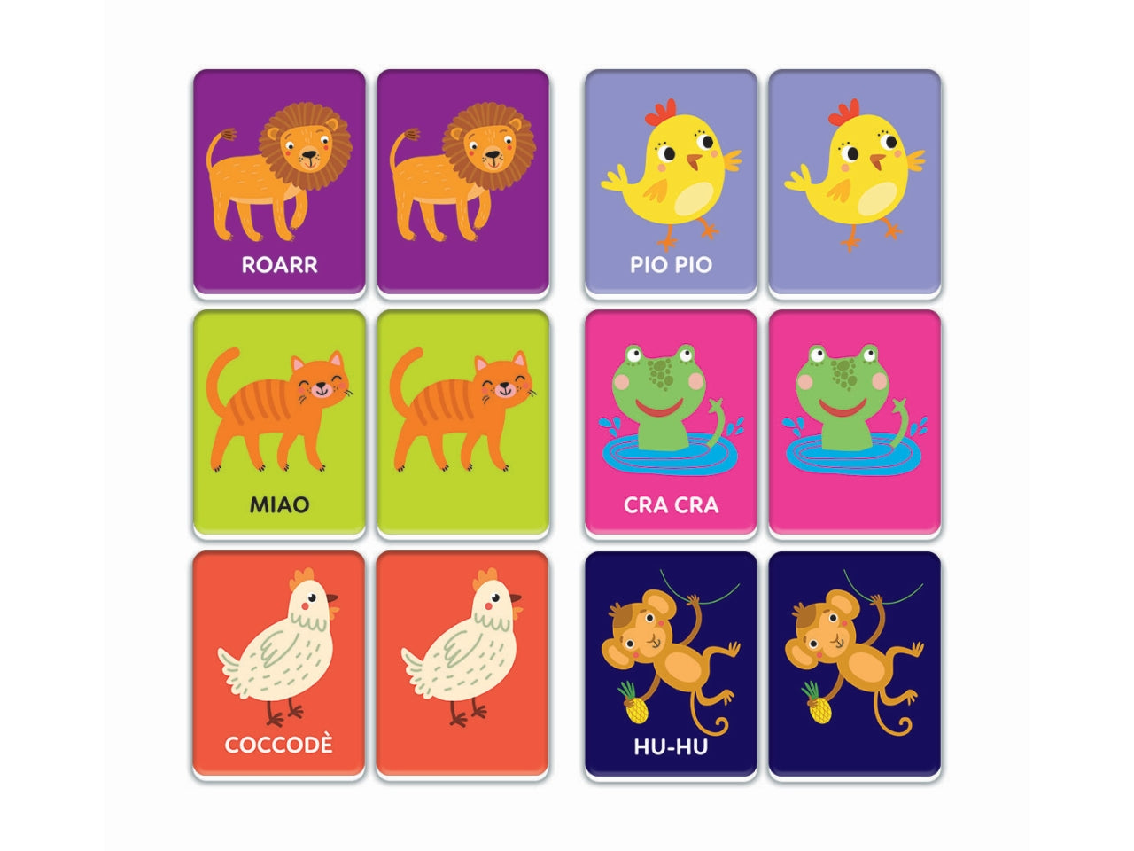 Montessori flashcards baby che verso fa?
