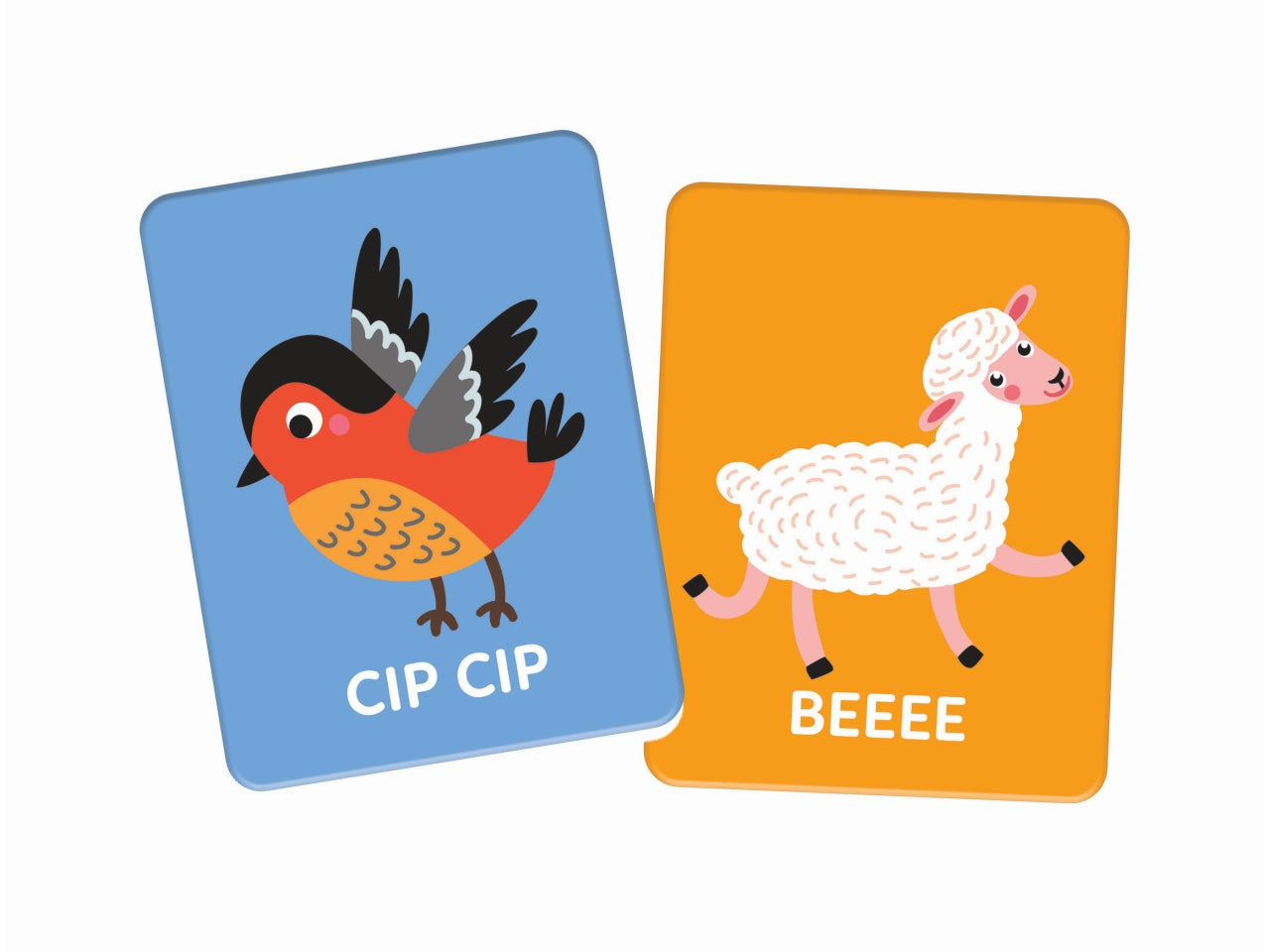 Montessori flashcards baby che verso fa?