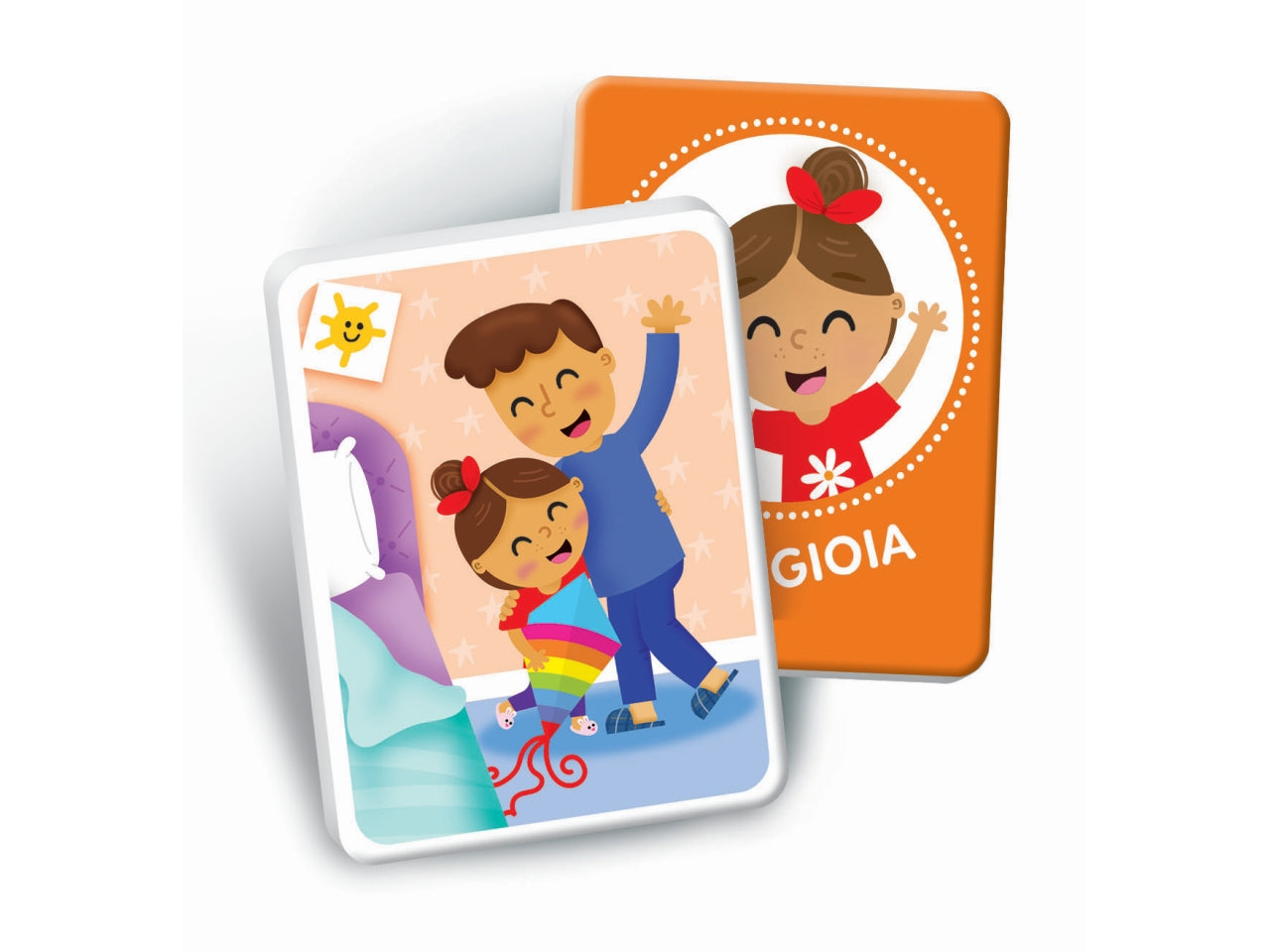 Montessori flashcards baby emozioni ed espressioni