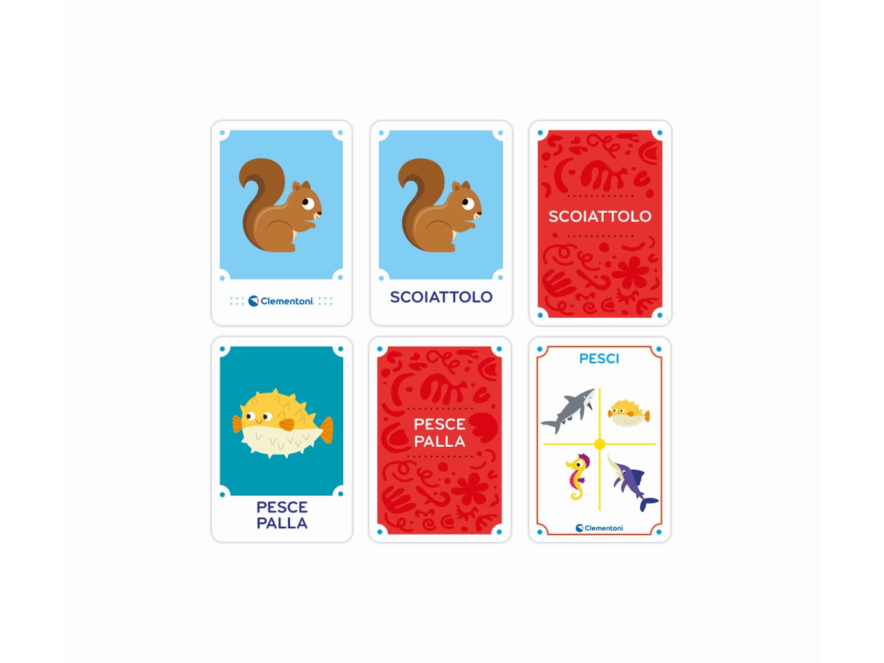 Montessori flash card - il regno degli animali