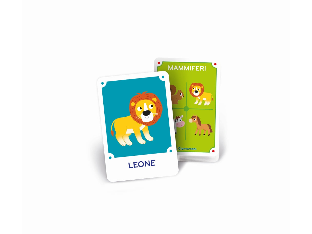 Montessori flash card - il regno degli animali